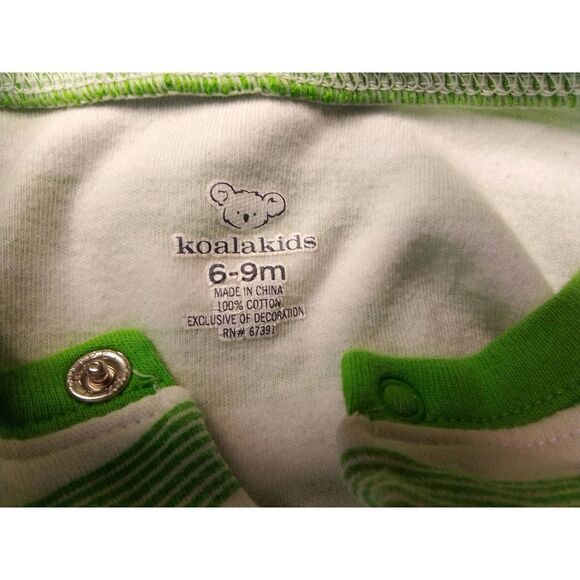 Koala Kids Unisex My First St Patrick's Day One Piece Baby Outfit. Size 6-9 mo. - Picture 10 of 10